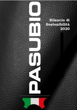 Bilancio di Sostenibilit&agrave; 2020 - Pasubio Leather