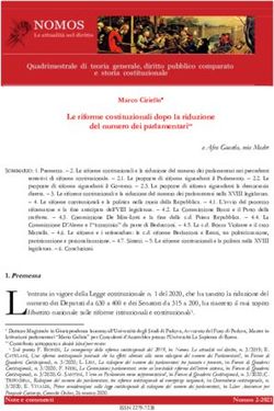 Le riforme costituzionali dopo la riduzione del numero dei parlamentari