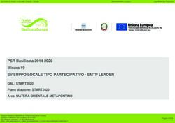 SVILUPPO LOCALE TIPO PARTECIPATIVO - SMTP LEADER