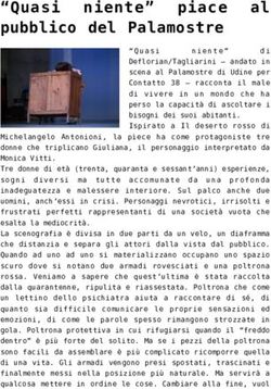 "Quasi niente" piace al pubblico del Palamostre - Il Discorso