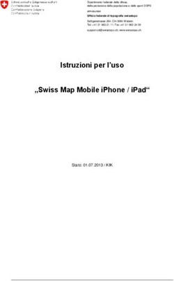 Istruzioni per l'uso "Swiss Map Mobile iPhone / iPad"