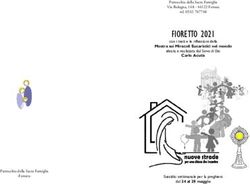 FIORETTO 2021 - Parrocchia ...