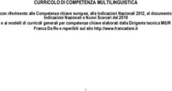 CURRICOLO DI COMPETENZA MULTILINGUISTICA - Istituto Comprensivo ...