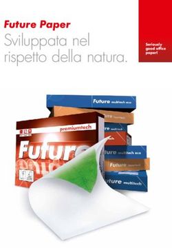Sviluppata nel rispetto della natura - Future Paper Seriously good office paper!