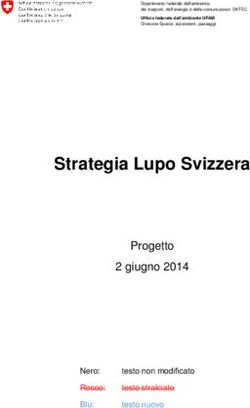 Strategia Lupo Svizzera - Progetto 2 giugno 2014