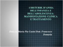 Dott.ssa Maria Pia Casini Dott. Francesco Demaria - Specchioriflesso.net