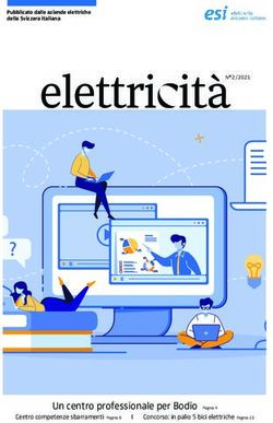 Elettricit&agrave;No 2/2021 - Un centro professionale per Bodio Pagina 4 - Pubblicato dalle aziende elettriche della Svizzera italiana - ESI ...