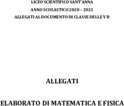 ALLEGATI ELABORATO DI MATEMATICA E FISICA - LICEO SCIENTIFICO SANT'ANNA ANNO SCOLASTICO 2020 - 2021 ALLEGATI AL DOCUMENTO DI CLASSE DELLE V B ...