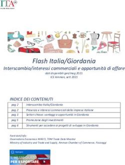 Flash Italia/Giordania - Interscambio/interessi commerciali e opportunità di affare