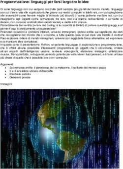 Programmazione: linguaggi per farsi largo tra le idee