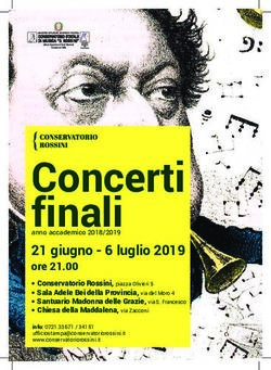 Concerti finali - Conservatorio Rossini