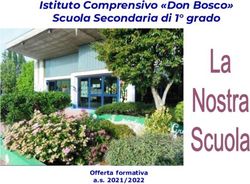 Istituto Comprensivo "Don Bosco" Scuola Secondaria di 1 grado - Offerta formativa a.s. 2021/2022
