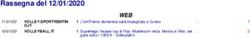 Rassegna del 12/01/2020 - WEB - Trentino Volley