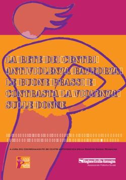LA RETE DEI CENTRI ANTIVIOLENZA RAFFORZA LE BUONE PRASSI E CONTRASTA LA VIOLENZA SULLE DONNE - NONDASOLA