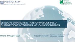 LE NUOVE DINAMICHE E TRASFORMAZIONE DELLA DISTRIBUZIONE INTERMEDIA NEL CANALE FARMACIA - Milano 29 Giugno 2020