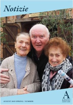 Notizie - AUGUST 2019 SPRING / SUMMER - Assisi Aged Care.