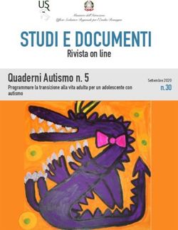STUDI E DOCUMENTI Quaderni Autismo n. 5 - USR Emilia Romagna