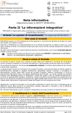 Nota informativa - Previndai