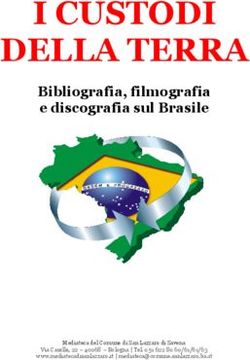 I CUSTODI DELLA TERRA - Bibliografia, filmografia e discografia sul Brasile