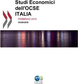Studi Economici dell'OCSE - ITALIA FEBBRAIO 2015 OVERVIEW - OECD.org