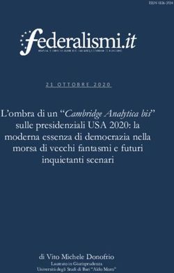 L'ombra di un "Cambridge Analytica bis" sulle presidenziali USA 2020: la moderna essenza di democrazia nella morsa di vecchi fantasmi e futuri ...