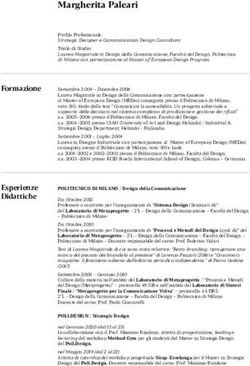 Margherita Paleari - Trasparenza