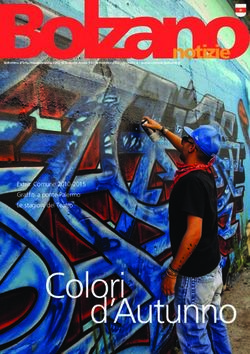 Colori d'Autunno - Extra: Comune 2010-2015 Graffiti a ponte Palermo Le stagioni del Teatro - Comune di Bolzano