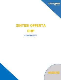 SINTESI OFFERTA SHP - AGENZIE - AgenziaFB