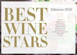 EDIZIONE 2020 IL PROGETTO DETTAGLI E SERVIZI MEMORVINO PERCHÈ PARTECIPARE HIGHLIGHTS 2019 FEEDBACK NETWORK PARTECIPANTI 2019 FEEDBACK PARTECIPANTI ...