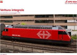 Vettura integrale Locomotiva passeggeri FFS