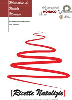 Ricette Natalizie - Mercatini di Natale Monaco