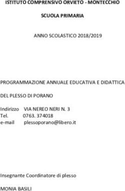 ISTITUTO COMPRENSIVO ORVIETO - MONTECCHIO SCUOLA PRIMARIA - montecchio scuola primaria ...