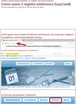Come usare il registro elettronico EasyCard6 - Istituto Comprensivo Statale "G. Galilei" di Isola Vicentina