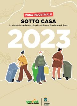 SOTTO CASA ZONA INDUSTRIALE - Il calendario della raccolta domiciliare a Calderara di Reno - Geovest