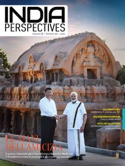 Le mani deLL'amicizia - India Perspectives