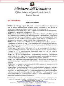 Ministero dell'Istruzione - Ufficio Scolastico Regionale per le Marche - USR Marche