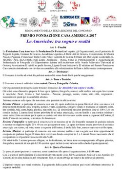 Le Americhe: tra sogno e realt&agrave; - PREMIO FONDAZIONE CASA AMERICA 2017 - Ordine degli Architetti di ...