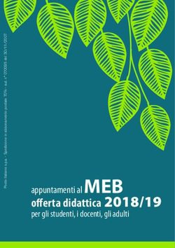 Offerta didattica 2018/19 - appuntamenti al MEB - Museo Ebraico Bologna