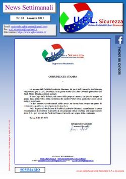 News Settimanali - UPL Sicurezza