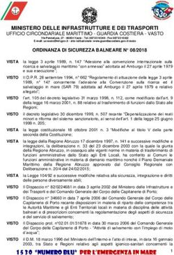 MINISTERO DELLE INFRASTRUTTURE E DEI TRASPORTI - Guardia Costiera