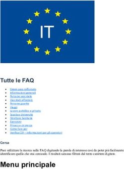 Certificazione verde COVID-19EU digital COVID certificate - Istituto ...