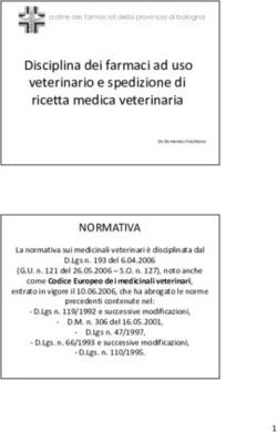 Disciplina dei farmaci ad uso veterinario e spedizione di ricetta medica veterinaria
