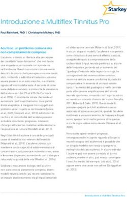 Introduzione a Multiflex Tinnitus Pro - StarkeyPro