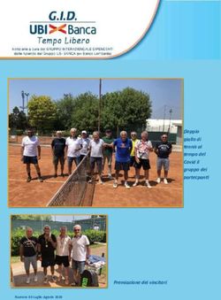 Doppio giallo di tennis al tempo del Covid il gruppo dei partecpan - Premiazione dei vincitori - GID UBI Banca