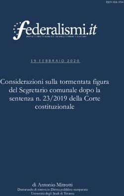 Considerazioni sulla tormentata figura del Segretario comunale dopo la sentenza n. 23/2019 della Corte costituzionale - ptpl