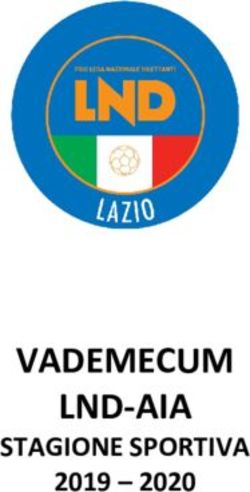 VADEMECUM LND-AIA STAGIONE SPORTIVA 2019 - 2020 - Utilit&agrave;