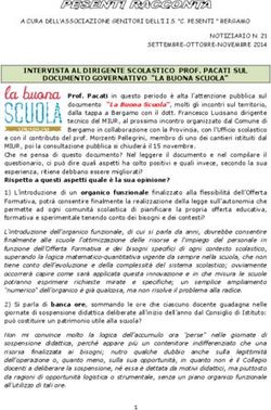 INTERVISTA AL DIRIGENTE SCOLASTICO PROF. PACATI SUL DOCUMENTO GOVERNATIVO "LA BUONA SCUOLA"