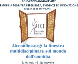 Aiceonline.org: la finestra multidisciplinare sul mondo dell'emofilia - CONVEGNO ANNUALE AICE EMOFILIA 2016: TRA ESPERIENZA, EVIDENZE ED INNOVAZIONE