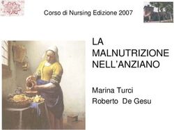 LA MALNUTRIZIONE NELL'ANZIANO - Marina Turci Roberto De Gesu - Corso di Nursing Edizione 2007 - Biblioteca medica