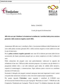 400 mila euro per il Biellese: la Fondazione ha deliberato i contributi della prima sessione generale e della sessione erogativa eventi 2021.
